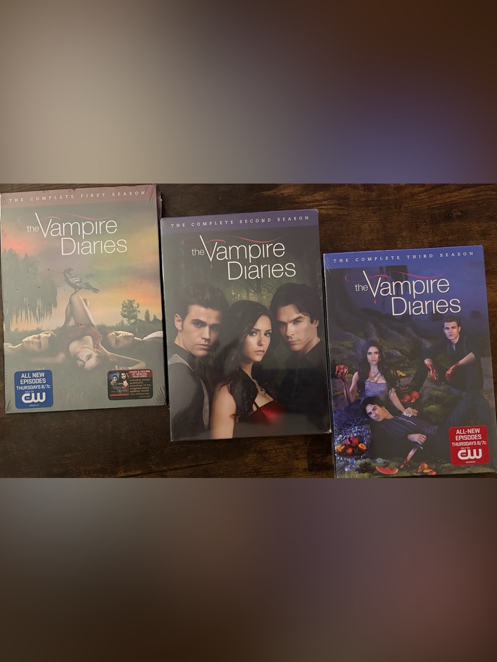 The Vampire Diaries: Complete Seasons 1-3 DVD Box Set - Black